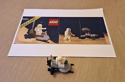 Buy Classic Vintage Space Lego 6801 Space Scooter. 100% Complete. • 6.50£