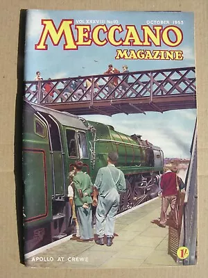 Buy 1953 MECCANO MAGAZINE October Joe Mercer, Hod Hill Dorset, Port Talbot, Margam • 8£
