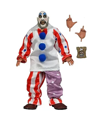 Buy Captain Spaulding 8” Clothed Action Figure House Of 1000 Corpses Official NECA • 40£