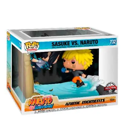 Buy Funko Pop! #732 Naruto Shippuden - Naruto Vs Sasuke Movie Moment Vinyl Figure • 69.95£