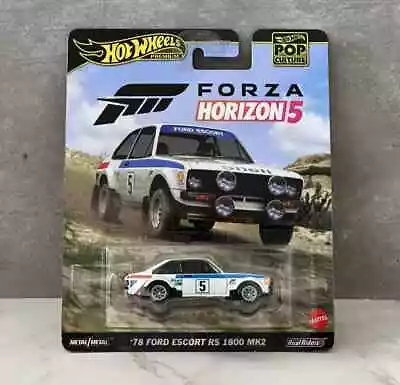 Buy Hot Wheels Premium Forza Horzion 5 78 Ford Escort RS 1800 MK2 POP Culture • 13.99£