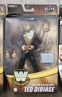 Buy WWE Million Dollar Man Ted DiBiase Legends Elite Series 9 WWF Mattel Belt BNIB • 59.99£