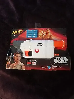 Buy Star Wars Force Awaken Age 6+ Rey Blaster/Pistolet  Nerf Gun • 20£