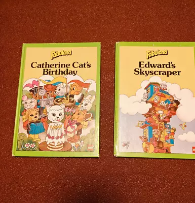 Buy 2 Lego Fabuland Hardback Books Edward's Skyscraper AND Catherine Cat's Birthday • 14.99£