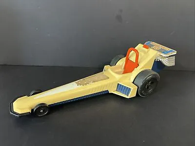 Buy Vintage 1980  Fisher Price Toys Dragster Car As Found - Needs Attention S14 • 9.95£