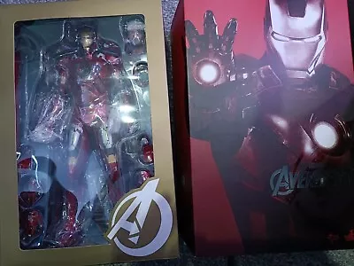 Buy Hot Toys The Avengers - IRON MAN Mk VII (Mark 7) MMS185 Great Condition Complete • 149.99£