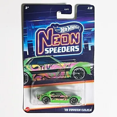 Buy Hot Wheels 2024 Neon Speeders 70 Toyota Celica (Green) • 7.69£