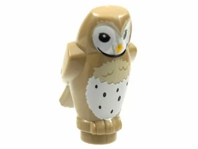 Buy Harry Potter LEGO Minifigure Dark Tan Owl White Chest Animal Minifig Rare • 3.95£