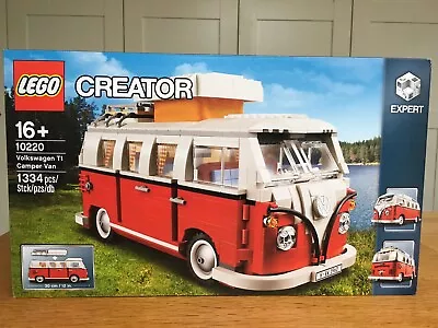 Buy LEGO Creator Expert Volkswagen T1 Camper Van (10220) BNISB Sealed. • 118.05£