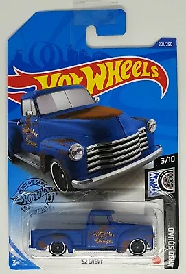 Buy Hot Wheels '52 Chevy Blue Long Card 2020 Latest Release • 7.99£