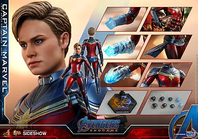Buy Hot Toys 1:6 Captain Marvel Avengers Endgame • 204.99£