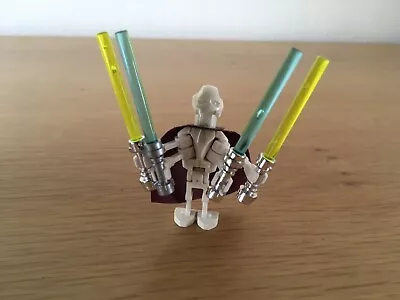 Buy Lego General Grevious Minifigure From 7656. Complete With Light Sabres & Cloak. • 15£