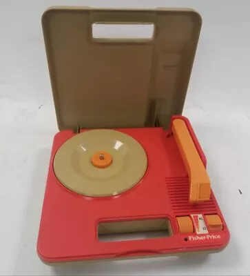 Buy Vintage 1980's Fisher Price Portable Record Player -  Working - Loose Connection • 9.99£