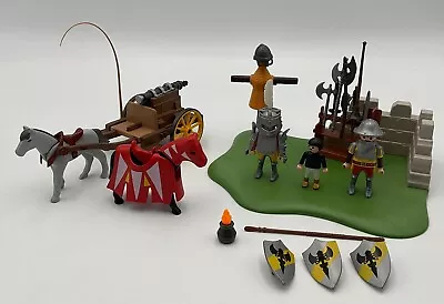 Buy Playmobil 5168 40th Anniversary Knights Tournament With Horse & Canon • 11£