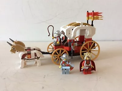 Buy Lego Kingdoms King's Carriage Ambush 7188 Carriage Set Only W/ King Horses • 36.03£