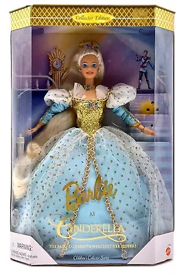 Buy Barbie As Cinderella Doll / Children Collector Series 1996 / Mattel 16900, NrfB • 82.12£