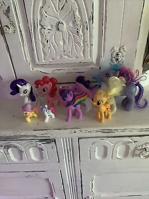 Buy My Little Pony Figures Lot Of 8 Items Bundle • 12.20£