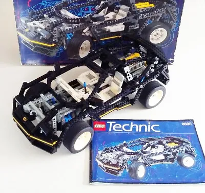 Buy Vintage LEGO Technic 8880 Super Car With Instructions And Box, RARE • 491.40£
