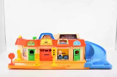 Buy Game Vintage Fisher Price Main Street Inclompleto (Without Accessories) • 48.91£
