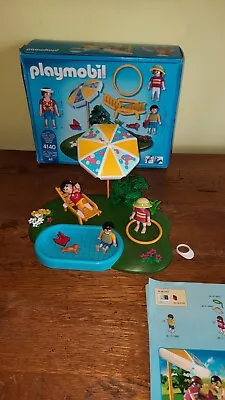 Buy Playmobil Summer Fun Paddling Pool 4240 Boxed Not Complete • 4.99£
