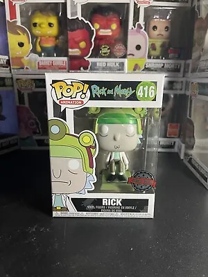 Buy Funko POP! Rick And Morty - Rick #416 Special Edition + Protector • 7£