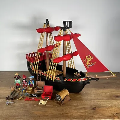 Buy Playmobil 5736 Blackbeard's Pirate Ship - Not Complete - Set Toy Playset Vtg • 39.99£