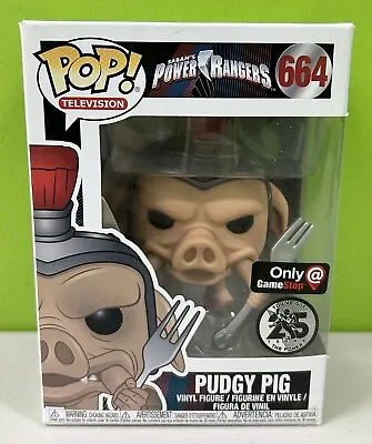 Buy ⭐️ PUDGY PIG 664 Power Rangers ⭐️ Funko Pop Figure ⭐️ BRAND NEW ⭐️ • 29.75£