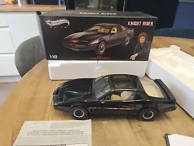 Buy Hot Wheels Elite 1:18 Knight Rider Diecast Car With Box Good Condition  • 150£