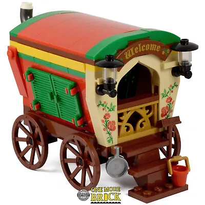 Buy Romany Gypsy Caravan | Minifigure Scale | All Parts LEGO • 29.99£
