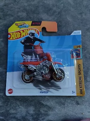 Buy HOT WHEELS 2024 HW450F Dirt Bike *Boxed Shipping Combined Postage* • 5.50£