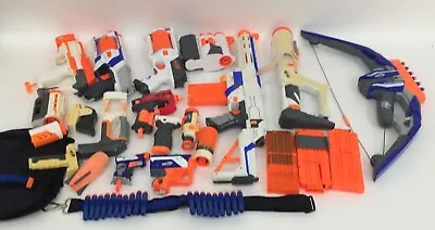 Buy NERF Soft Dart Air Blaster Bundle - Various Sizes And Colours & Accessories Ammo • 9.99£