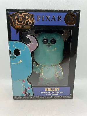 Buy Funko Pop Pin Disney Pixar Sulley 07 Monsters Inc Collectable With Stand NEW UK • 9.99£