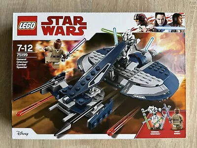 Buy Lego 75199 Star Wars General Grievous Combat Speeder New Sealed FREE POSTAGE • 69.99£