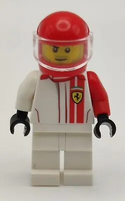 Buy Lego Minifigure Ferrari F40 Competizione Driver SC077 From Set 75890 • 4.99£