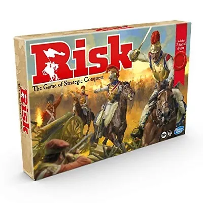 Buy Risk Board Game - Strategic Conquest Hasbro. Includes 2 Headed Dragon NEW/SEALED • 24.99£