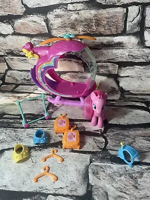 Buy My Little Pony G4 Playset Pinkie Pie With Helicopter & Accessories • 10£