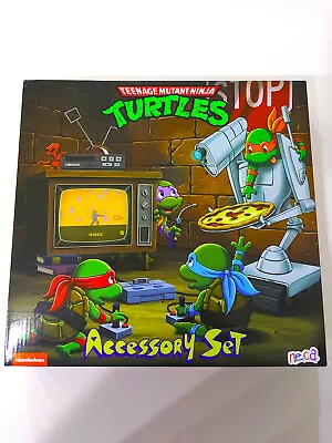 Buy Neca TMNT Accessory Set Pack Teenage Mutant Ninja Turtles Cartoon Toon TV Baby • 163.03£