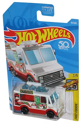 Buy Hot Wheels Fast Foodie 2/5 (2017) White Quick Bite Toy Truck 93/365 • 14.06£