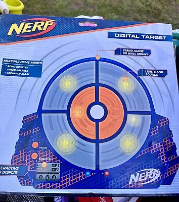 Buy Nerf Digital Target With Lights And Game Modes • 9£