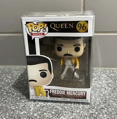 Buy Funko Pop  Rocks Queen!  Freddie Mercury (96) New With Pop Protector • 14£