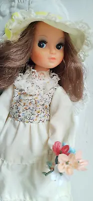 Buy Vintage Barbie Clone_ Orig. #385-1030 1979 Otto Simon Doll Brunette FLOWER LENS • 55.39£