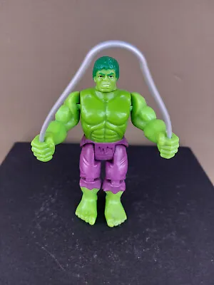 Buy Inredible Hulk 1990 Toy Biz Action Figure W/ Crushing Arm Feature Marvel Hero • 11£