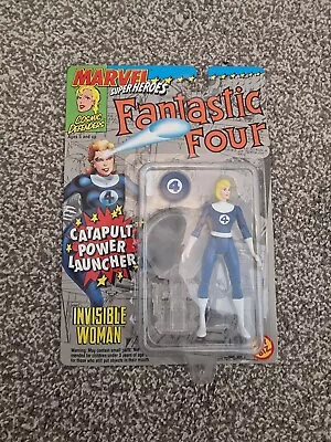 Buy Toybiz Marvel Super Heroes Fantastic Four Invisible Woman MOC • 14.99£