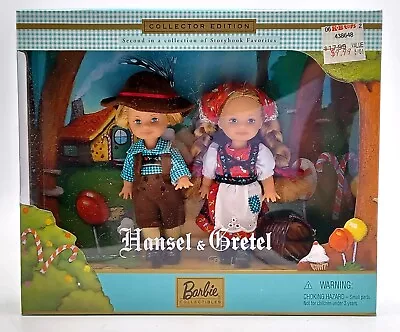 Buy Barbie Shelly (Kelly) & Tommy Doll Set: Hansel & Gretel / Mattel 28535, NrfB • 56.28£