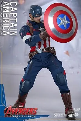 Buy Hot Toys Captain America Age Of Ultron #902328 One Sixth Action 12” Figure • 285£