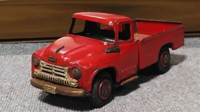 Buy Bandai Tin Toy Car Nissan Junior Truck Red Wheel Missing F/S FEDEX • 249.28£