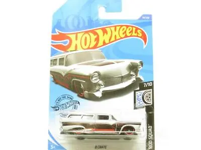 Buy Hot Wheels 8 Crate Rod Squad Silver 74/250 Long Card 1 64 Scale Sealed New • 5.99£
