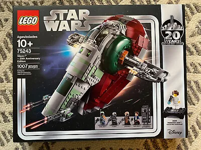 Buy New Sealed LEGO 75243 Slave I - 20th Anniversary Edition Star Wars Set • 197.41£