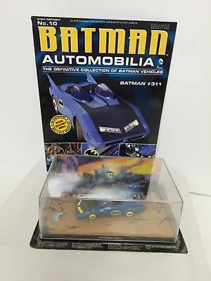 Buy Eaglemoss Automobilia Batman #311 Batmobile Issue 10 & Magazine Carded • 5.99£