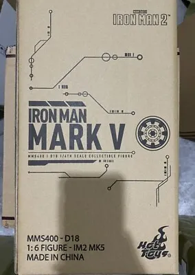 Buy Hot Toys MMS400D18 Iron Man 2 1/6 Mark V 5 Diecast Reissue • 399£